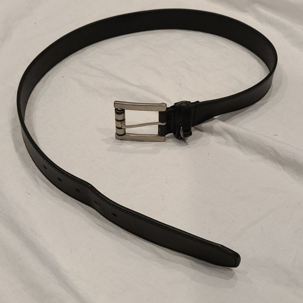 Florsheim Black Leather Belt